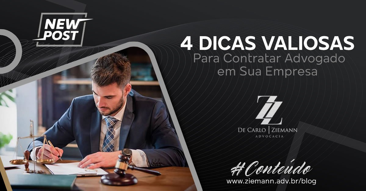 4 Dicas para Contratar Advogado para Sua Empresa